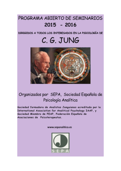 C. G. JUNG - Sociedad Española de Psicología Analítica, SEPA