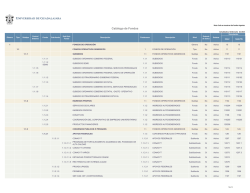 Catálogo de Fondos - Universidad de Guadalajara