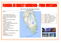 FLORIDA en Harley Davidson 8 días desde 2.343