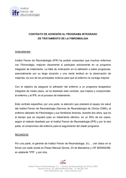 Consúltelo - Instituto Ferran de Reumatología