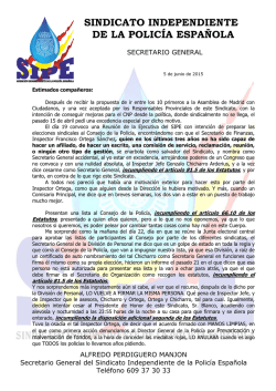 CARTA AFILIADOS GOLPE DE ESTADO
