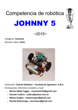 JOHNNY 5 - Club de Robótica FIUBA