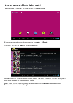 Como ver los videos de Monster High en español