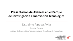 Parque de Investigación - Instituto de Innovación y Transferencia de
