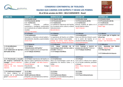 congreso continental de teología iglesia que camina con espíritu y