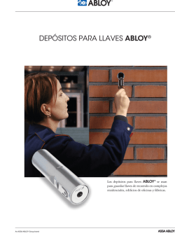 Aplicaciones de ABLOY DEPOSITO DE LLAVES