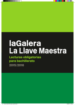 laGalera La Llave Maestra