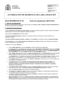 46_Instrucciones para la autorización de residencia de larga duración