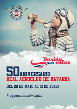 50aniversario - Real Aeroclub de Navarra