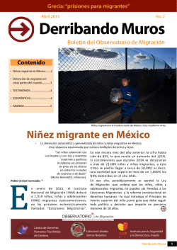 Descarga el documento - Observatorio de Migración