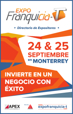 NEGOCIO CON ÉXITO - Expo Franquicia-T