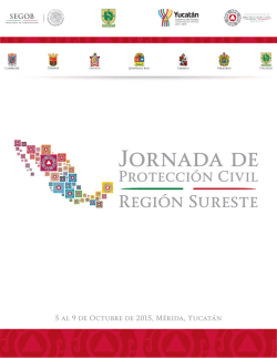 Jornada de - Protección Civil
