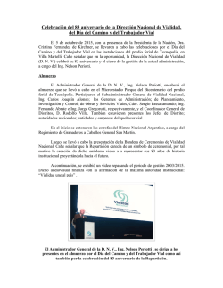 Historia vial Día del Camino