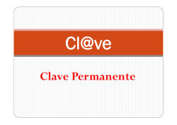 Clave Permanente