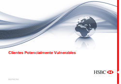 Clientes potencialmente vulnerables