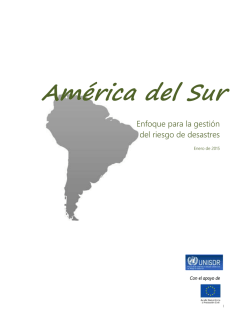 América del Sur: Enfoque