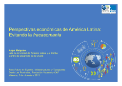 Perspectivas económicas de América Latina: Evitando la