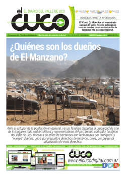 &iquest;Qui&eacute;nes son los due&ntilde;os de El Manzano?