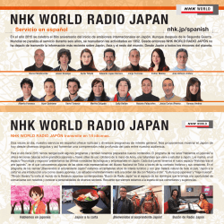 NHK WORLD RADIO JAPAN Spanish