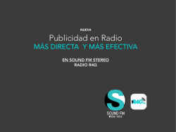 Publicidad en Radio