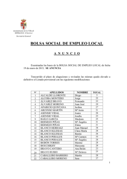 anuncio - Ayuntamiento de Moraleja