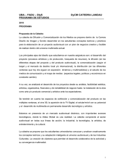 Programa en PDF - Convergencia Multimedial