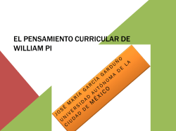 Investigación en el Campo del Curriculum: La Contribución de