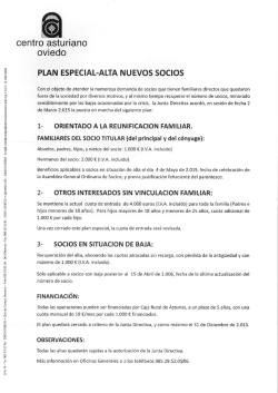 centro asturiano oviedo PLAN ESPECIAL