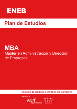 Plan de Estudios