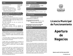 Apertura de Negocios