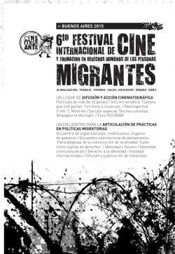 MIGRANTES CINE