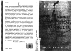 Jorge Lozano: El discurso histórico (PDF