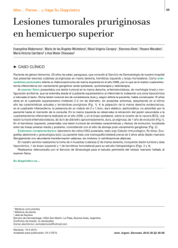 Descargar PDF - Archivos Argentinos de Dermatología