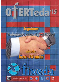 2015 04 - OfertEDA_Oferteda - Grupo Profesional FIXEDA, SA