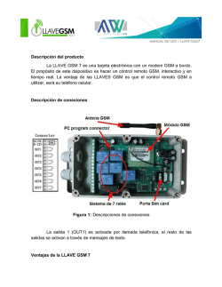 Manual Llave GSM AC2000