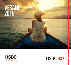 VERANO 2015 - hsbc mas puntos