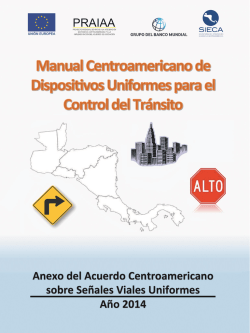 glosario - Secretaría de Integración Económica Centroamericana