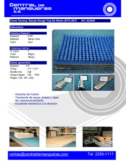 Descargar Cat&aacute;logo - Central de Mangueras