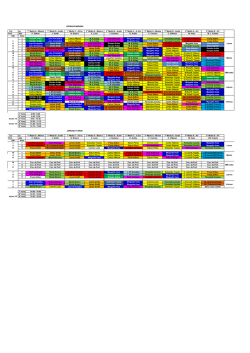 Horario de clases