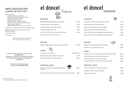 Descarga nuestra carta de restaurante en pdf