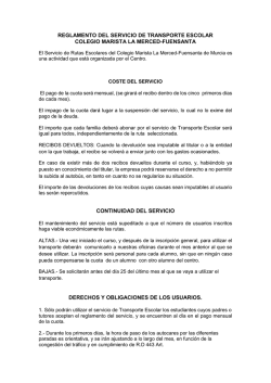 reglamento - Colegio Marista La Merced – Fuensanta