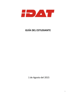 GUÍA DEL ESTUDIANTE