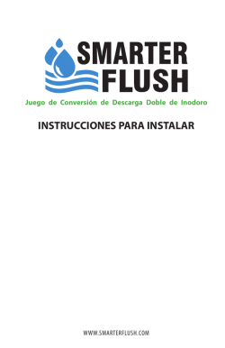 INSTRUCCIONES PARA INSTALAR