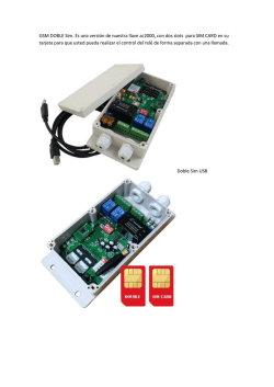Manual Llave GSM Doble SIM