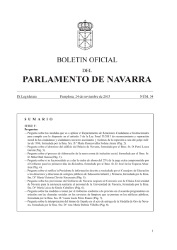 paga extra - Parlamento de Navarra