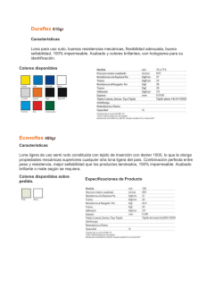 ficha tecnica megaplast