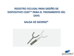 Registro oclusal George Gauche