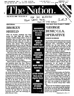 Joseph McBride article: George Bush, CIA Operative