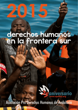Derechos Humanos en la Frontera Sur 2015