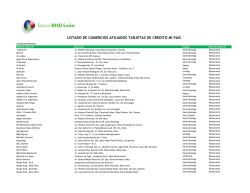 Descarga aquí el listado de restaurantes afiliados.